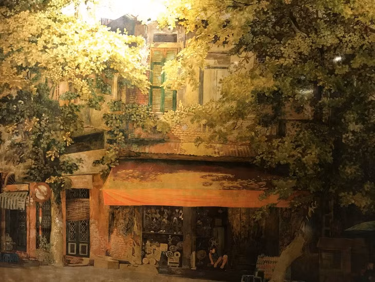 “东盟与河内秋天”画展中的河内金秋