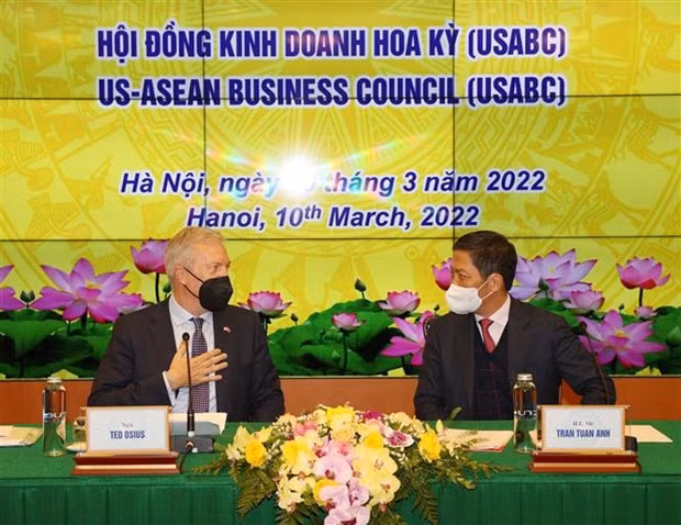进一步加强越南与美国经贸和投资合作