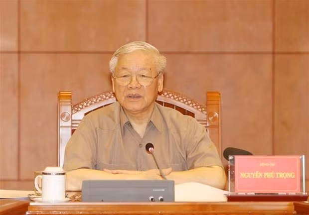 越共中央总书记、国家主席阮富仲主持召开中央反腐败指导委员会常委会会议