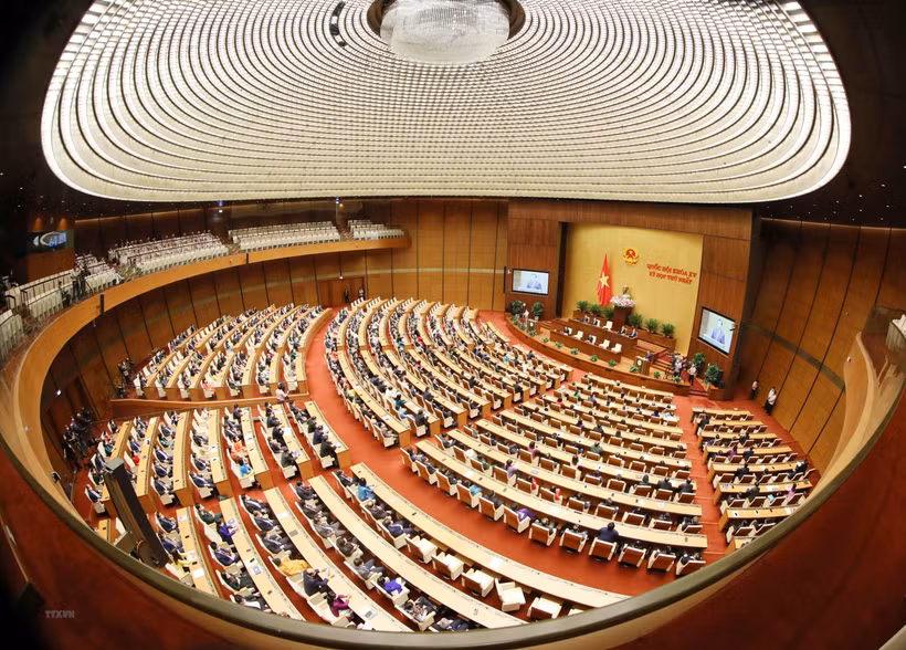 越南第十五届国会第五次会议分两个阶段召开
