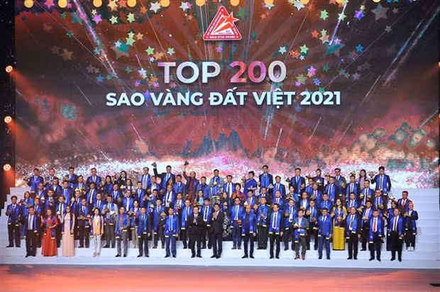 2021年越南金星奖：200家企业获奖