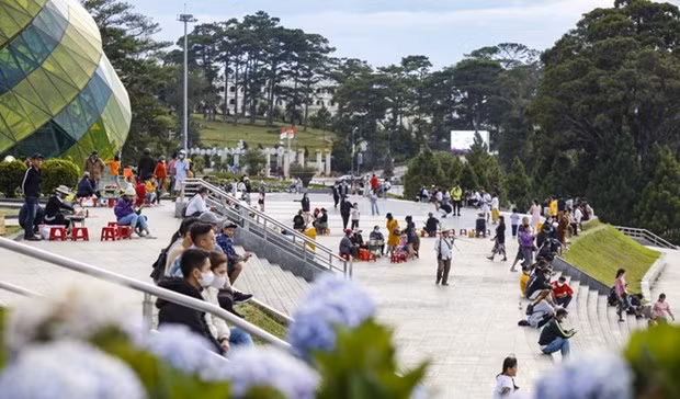 4·30 和5·1假期成为大叻旅游业完全复苏的黄金期