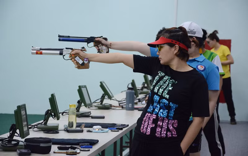 第31届东运会赛前射击热身赛越南队成绩不俗