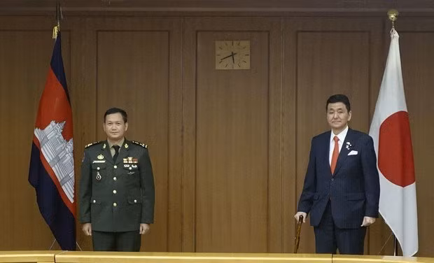 日本和柬埔寨推动双边合作
