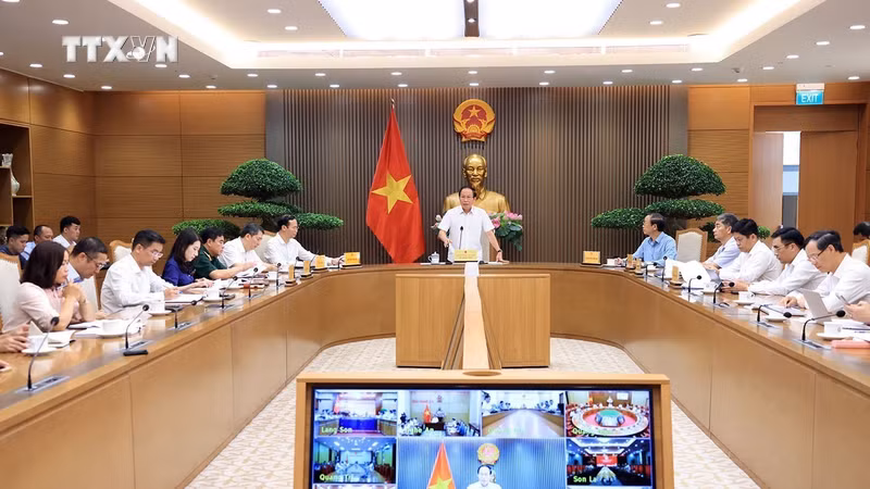 会议现场。图自越通社