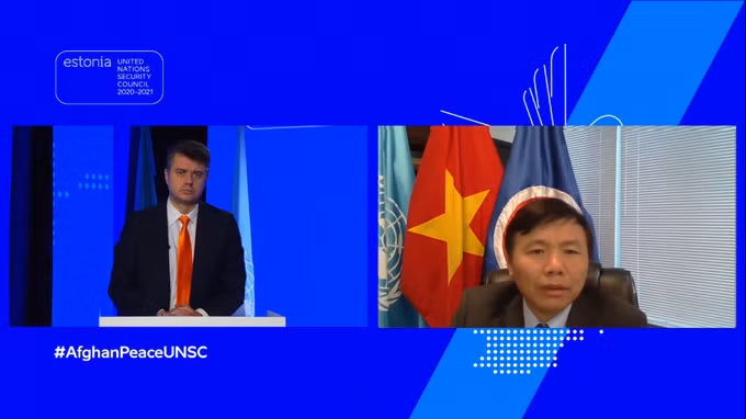 越南与联合国安理会：越南支持阿富汗人主导自己的和平进程 ảnh 1