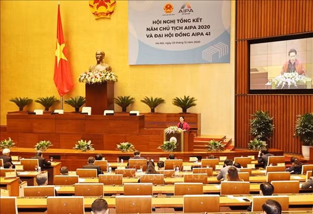 国会主席阮氏金银：越南国会为AIPA做出许多重要贡献 ảnh 3
