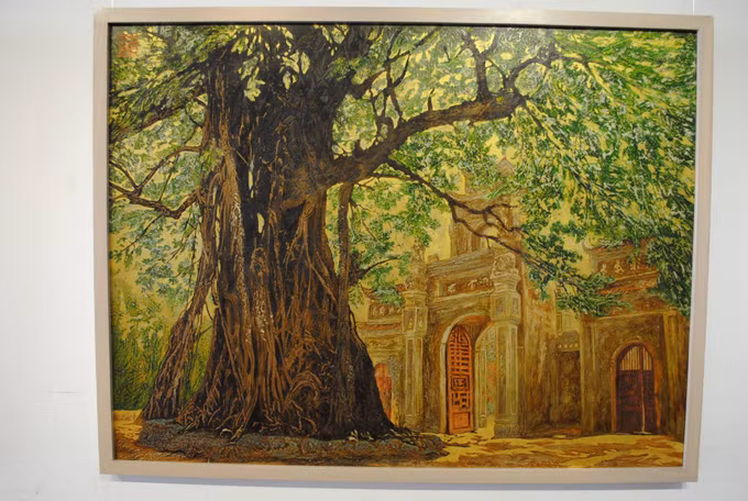 “荞麦花”——多彩缤纷的磨漆画展 ảnh 1