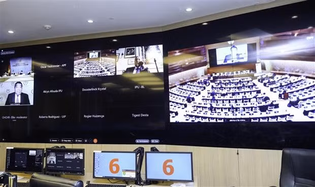 越南国会同法语国家议会携手促进人权 ảnh 2