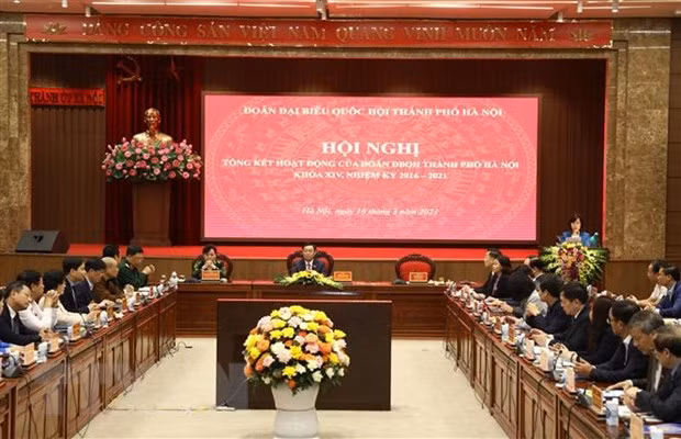 国会代表选举：河内市国会代表团努力创新工作方式 提高工作效率 ảnh 2