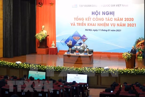 阮春福总理：越南国家油气集团应注重加强廉政党组织建设 ảnh 2