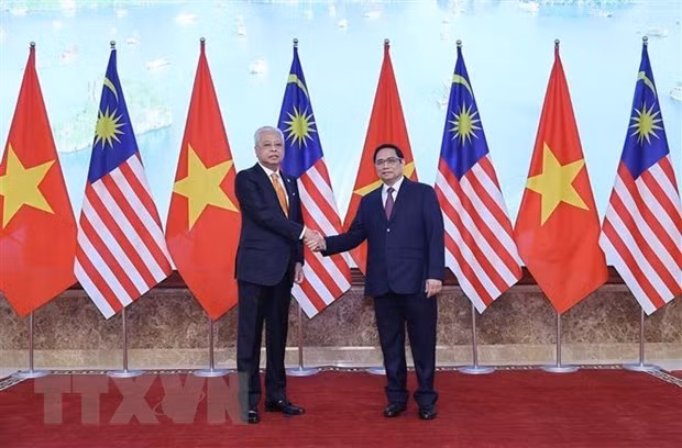 越南与马来西亚发表联合新闻公报 ảnh 1