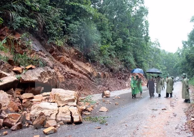 越南北部山区大范围降雨天气将会持续较长时间 ảnh 1