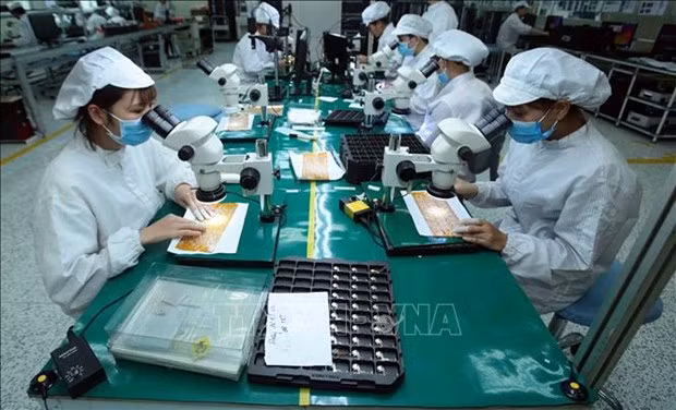 2022年一季度越南劳动者收入大幅增长 ảnh 1