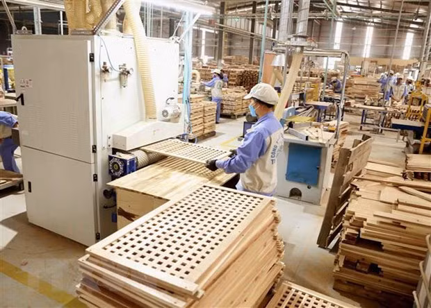 今年前9个月木材及林产出口额同比增长31.9% ảnh 1