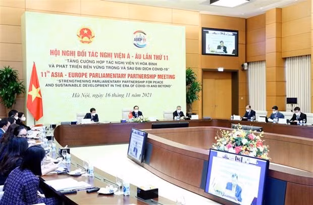 促进亚欧议会合作 有效应对各种挑战 ảnh 1