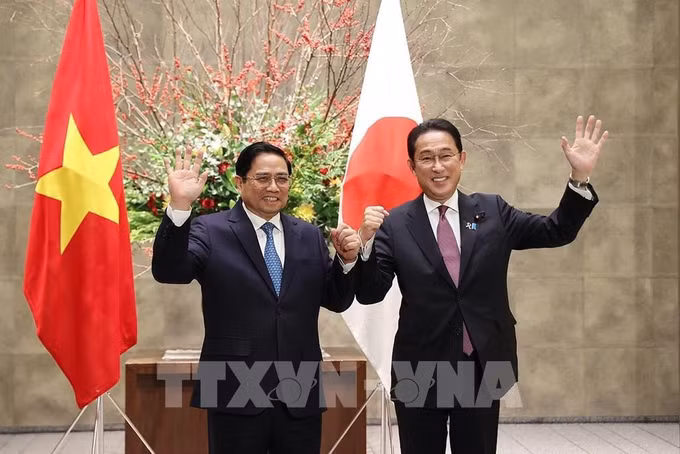 全国对外工作会议：日本外务副大臣对日越关系给予肯定 ảnh 1