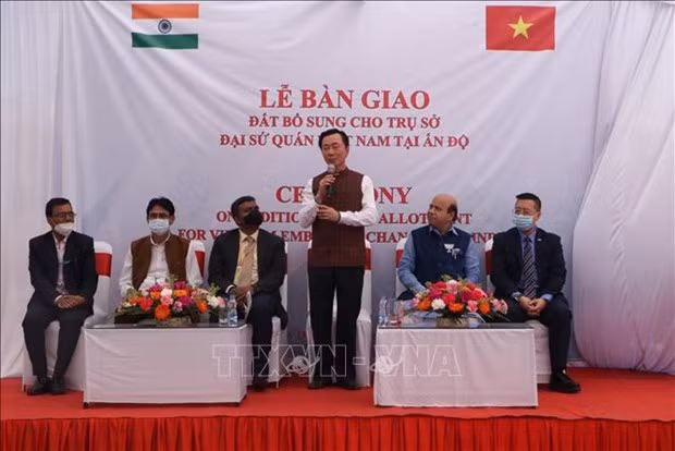 新德里向越南驻印度大使馆移交300平方米额外使馆用地 ảnh 1