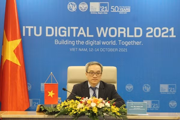 2021年数字世界会议和数字展：数字化转型已成为各国的必然趋势 ảnh 1