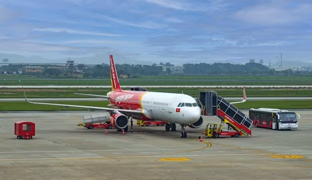 11月20日越捷航空将承载首个国际旅游团到富国旅游 ảnh 1