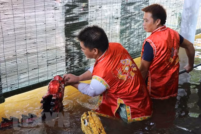 河内市保护与弘扬陶淑水上木偶戏的文化价值 ảnh 2