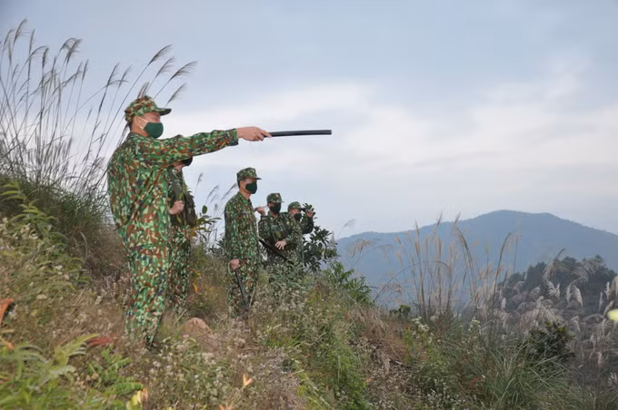 北山边防哨所在边境地区实施“双重目标” ảnh 1