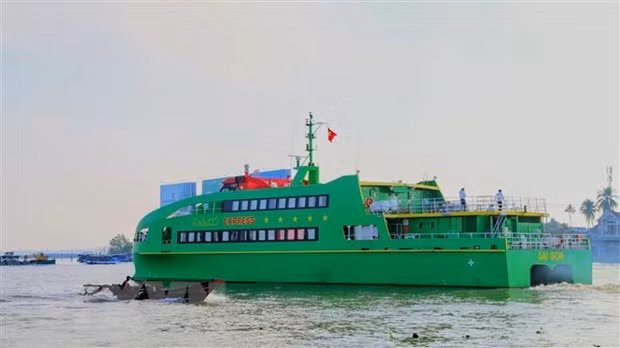 2月9日起芹苴至昆岛高速客船航线复航 ảnh 1