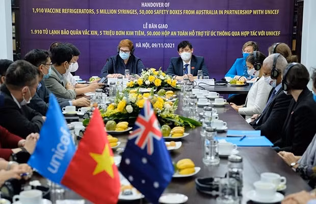 澳大利亚为越南疫苗接种工作提供支持 ảnh 1