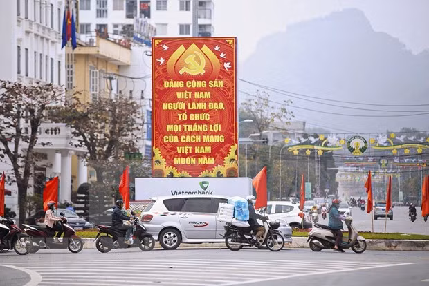 越共十三大：越共十三大颇受国际媒体关注 ảnh 1