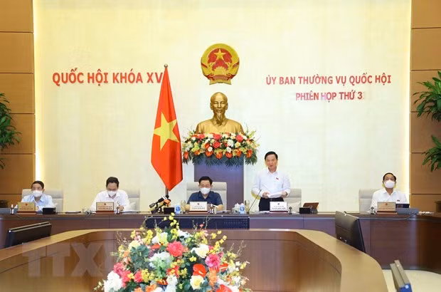 国会常委会第三次会议：严格监督实施细则颁布工作 ảnh 1