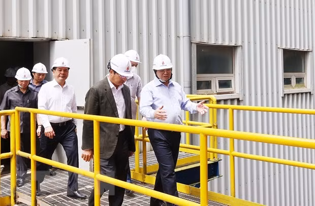 越南政府总理范明政莅临太平省调研 ảnh 2