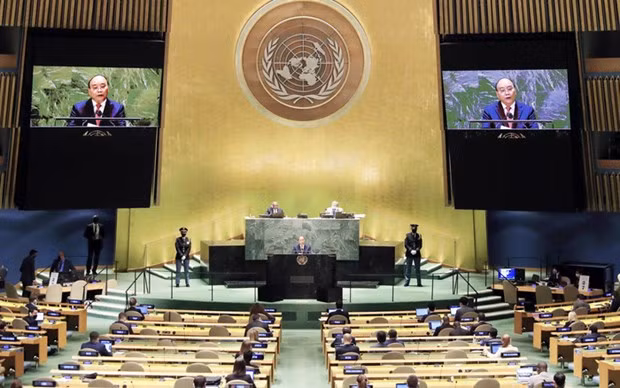 越南国家主席阮春福在第76届联合国大会一般性辩论上发表重要演讲 ảnh 3