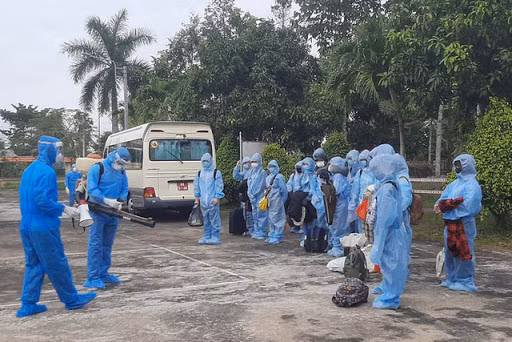 新冠肺炎疫情：前江省对第1440例的接触者进行隔离观察 有关省份抓紧展开接触者追踪工作 ảnh 2