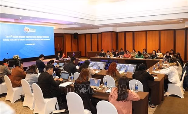 第11届东盟地区三方劳资社会对话会议召开 ảnh 1