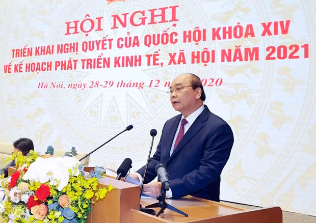 越南政府与各地方全国视频会议正式开幕 ảnh 1
