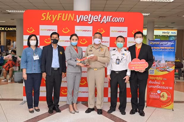 泰国越捷航空公司开通第14条航线 越捷出售99泰铢起特价机票 ảnh 2