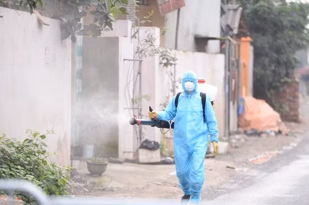 富寿省对清波县的凯春和武劳两乡实施社交距离措施 ảnh 1