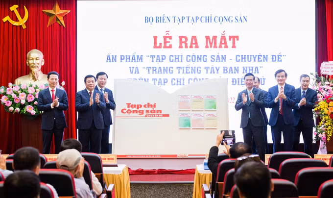 越南共产主义电子杂志西班牙语版正式推出 ảnh 1