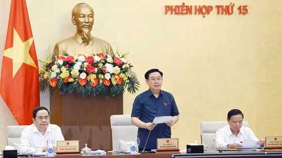 国会常委会第十五次会议在河内开幕 ảnh 1