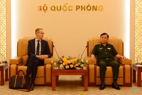 促进越南国防部与国际战略研究院的合作 ảnh 1