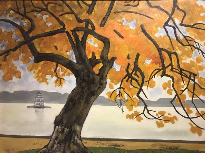 “东盟与河内秋天”画展中的河内金秋 ảnh 2