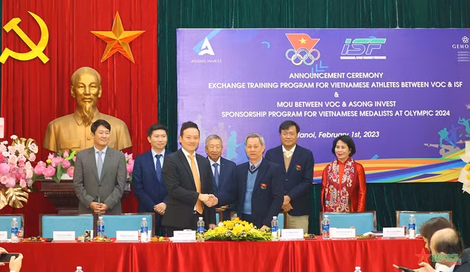 2024年夏季奥运会获得金牌的越南运动员将得到100万美元的奖励 ảnh 2