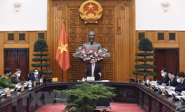 越南政府总理范明政：人口数据库应用程序为数字政务、数字社会、数字经济和数字公民建设作出贡献 ảnh 1