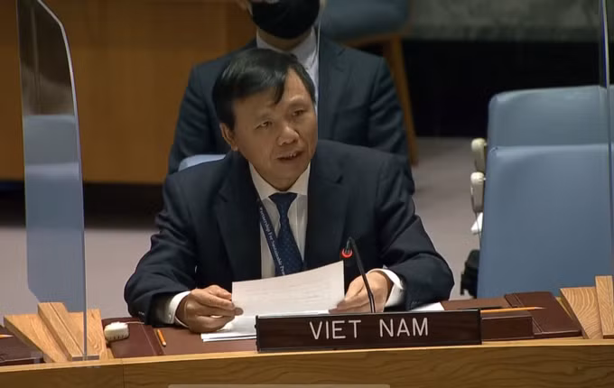 越南与联合国安理会：越南呼吁有关各方为中东和平进程创造有利条件 ảnh 2
