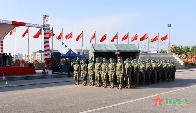 越中两军卫勤联合演习取得圆满成功 ảnh 3