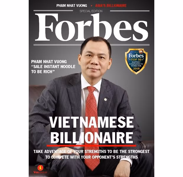 越南首富范日旺连续第二年跻身亚洲慈善英雄榜 ảnh 1