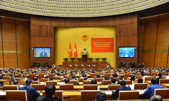 贯彻落实越共十三大决议的全国对外工作会议拉开序幕 ảnh 1