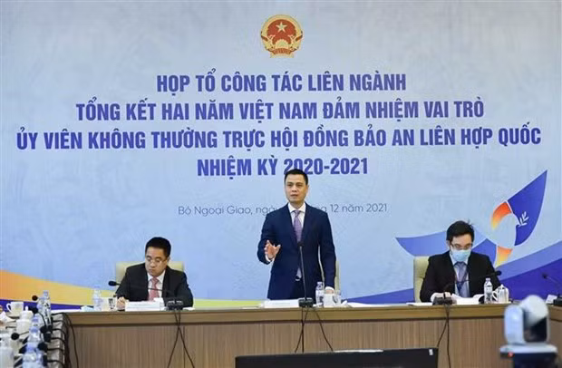 越南出色完成2020-2021年联合国安理会非常任理事国的角色 ảnh 1