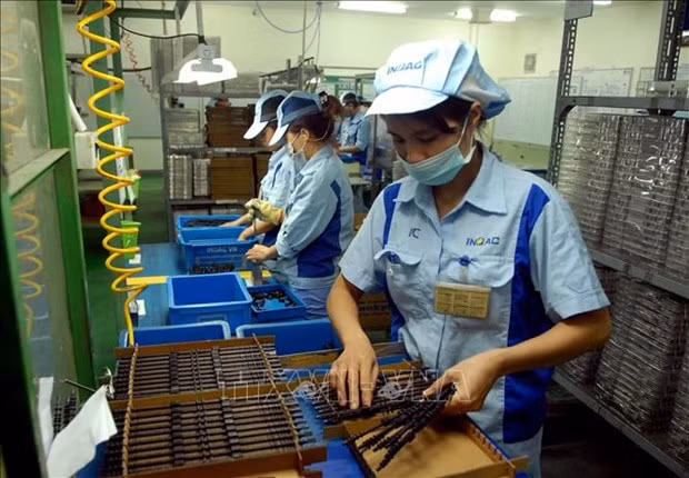 2021年越南引进外资增长9% 突破310亿美元大关 ảnh 1