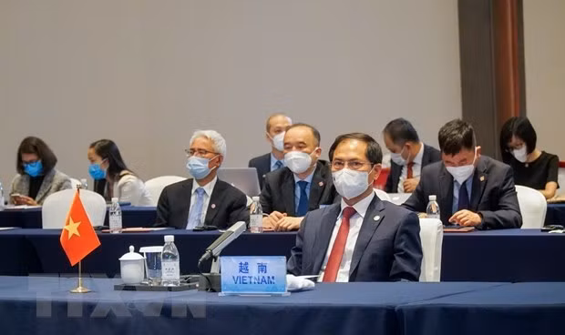 越南出席东盟—中国特别外长会 ảnh 2